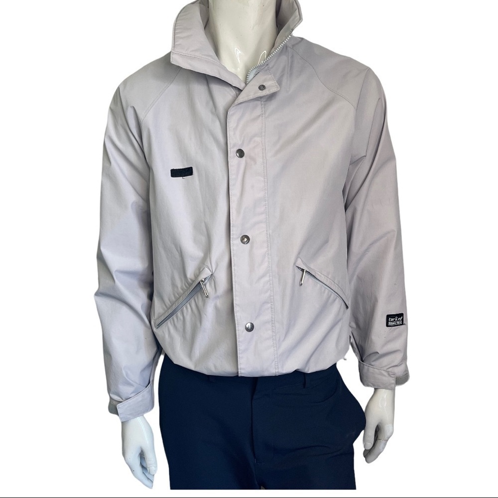 Far West Unisex Grey Long Sleeve Full Zip Nylon Lightweight Jacket